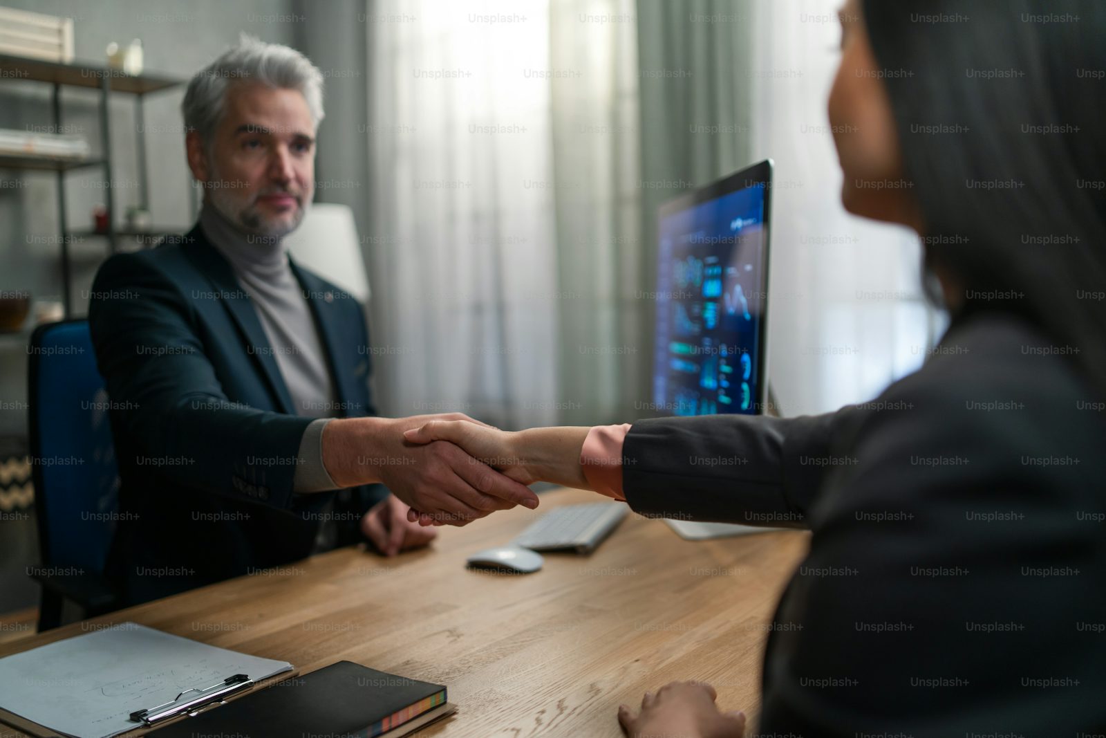 Advisor helping a client with a surplus-funds claim