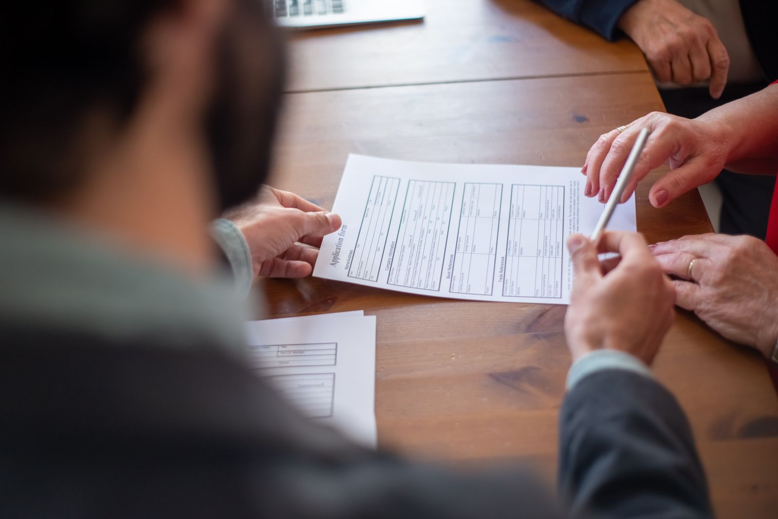 Signing recovery paperwork